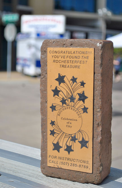 Rochesterfest Treasure brick 1995-1997
